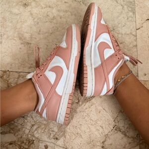 Nike Rose Gold Dunk Low